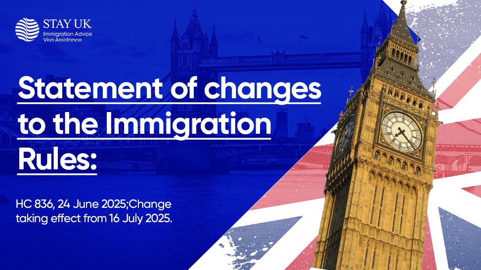 stay uk statement of changes